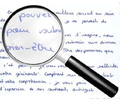 Expertise en écritures Besançon