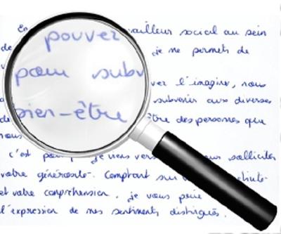 Expertise en écritures Lille